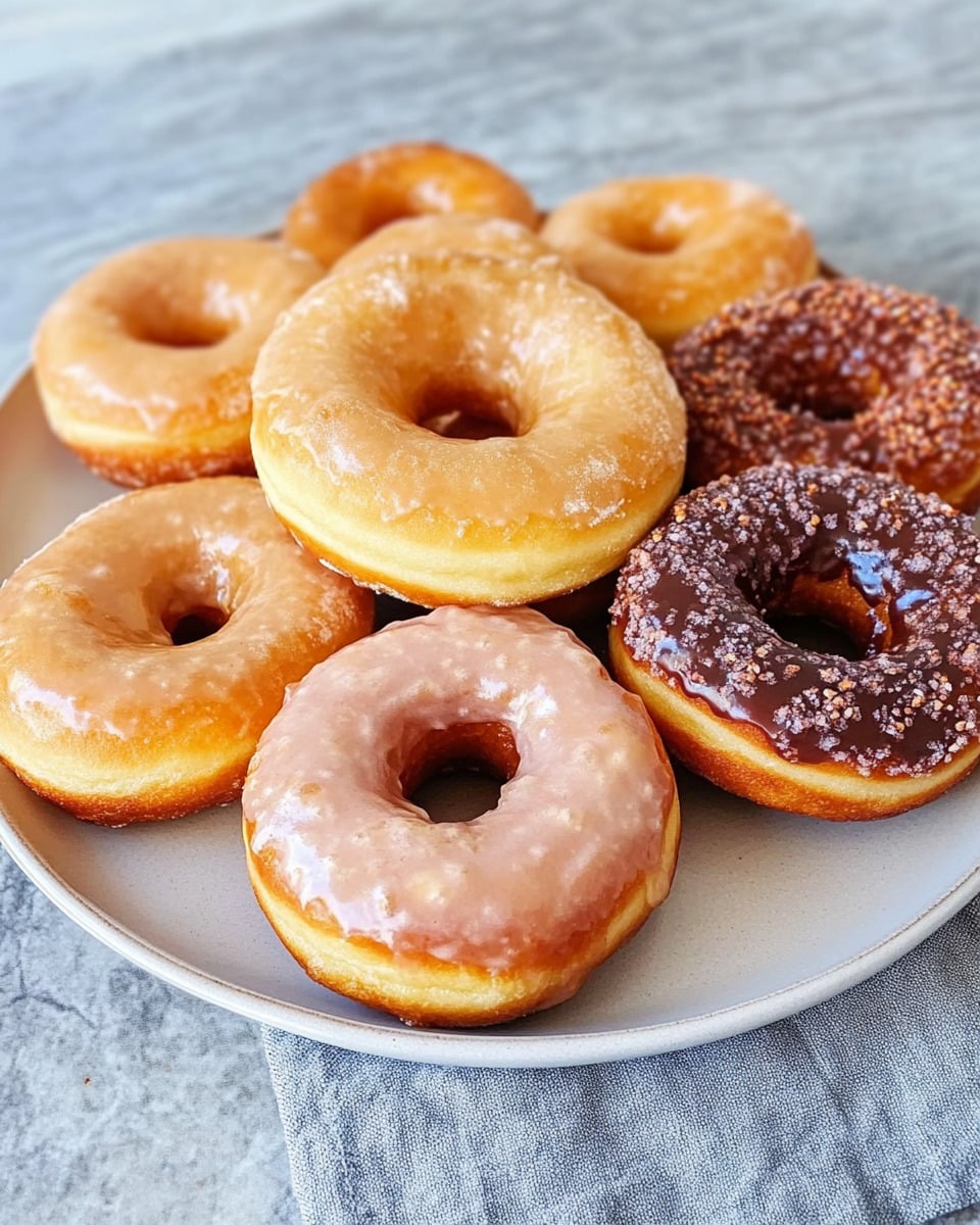 Easy Sourdough Discard Donuts