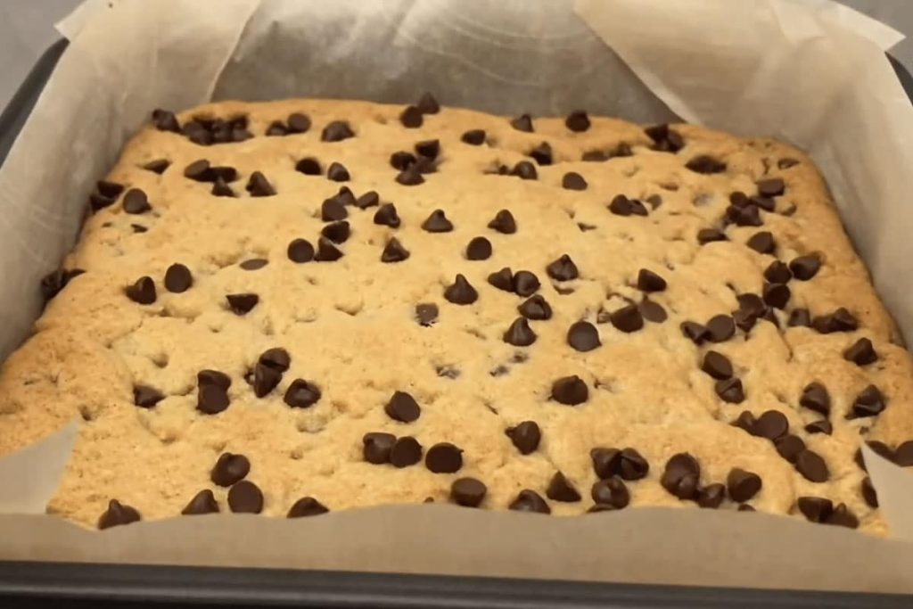 Sourdough Chocolate Chip Cookie Bars