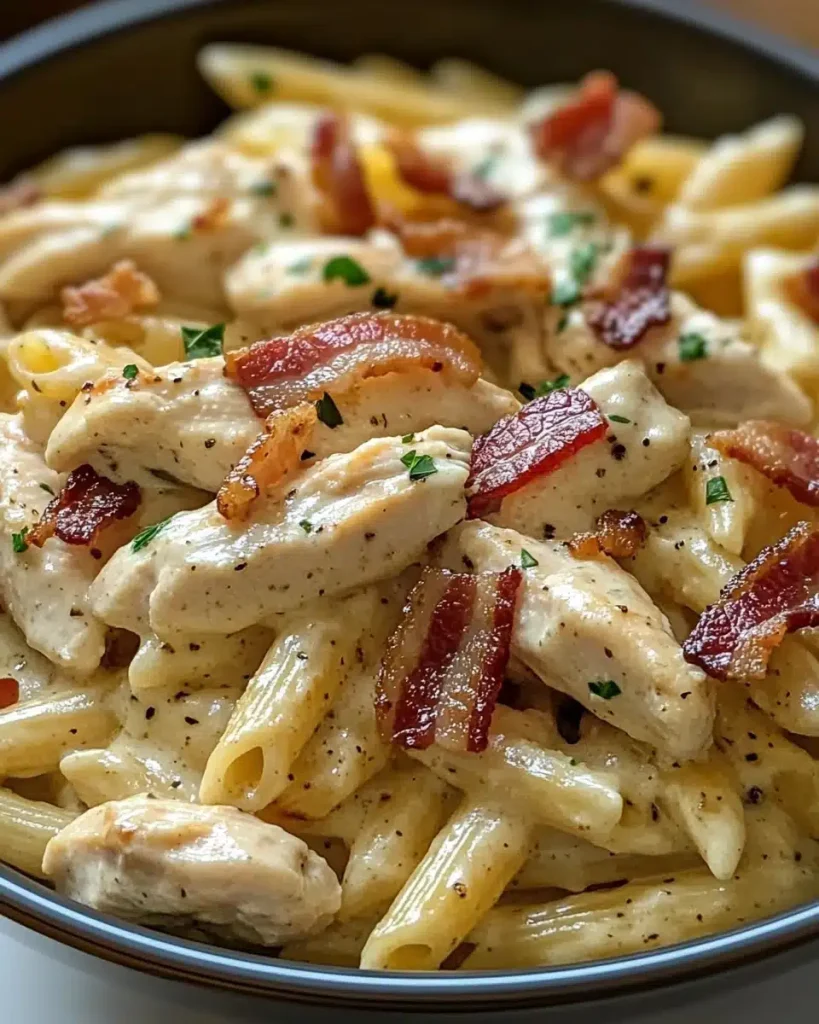 Chicken Bacon Ranch Pasta Recipe