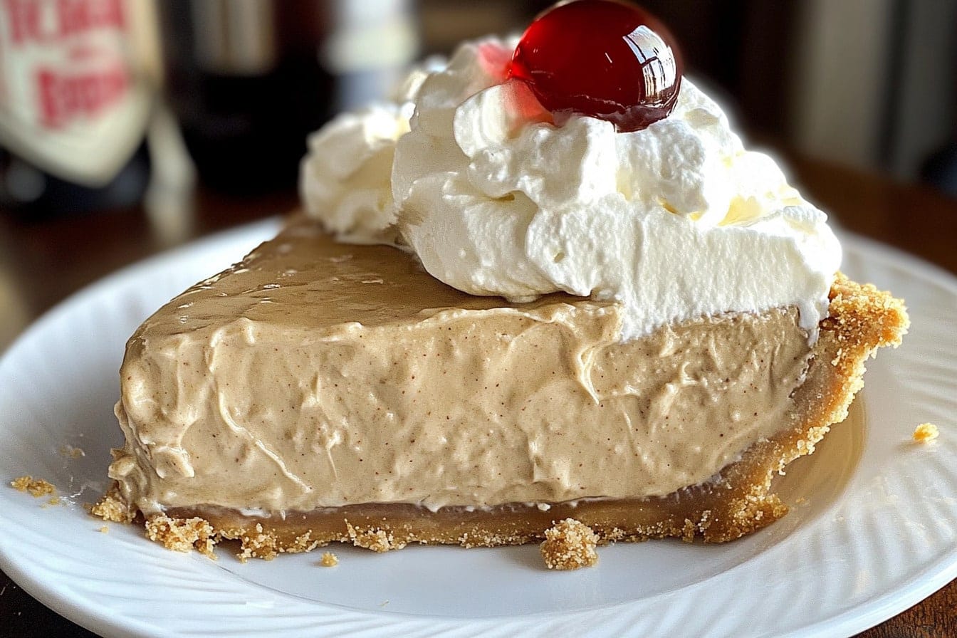 Easy Root Beer Float Pie Recipe