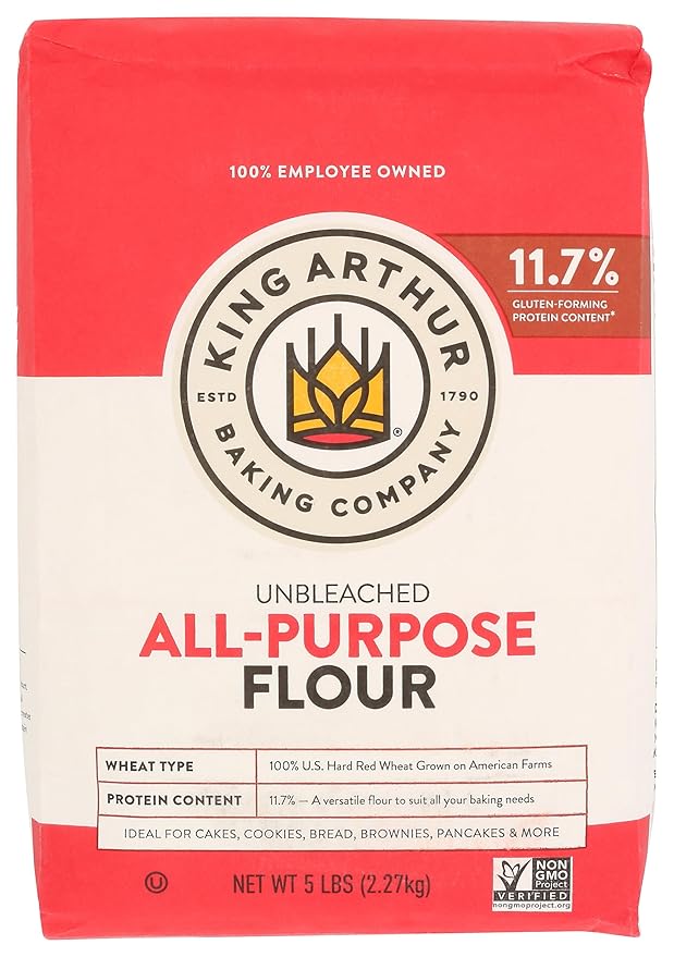 King Arthur All Purpose Unbleached Flour, 5 Pound