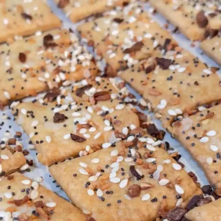 Sourdough Discard Crackers