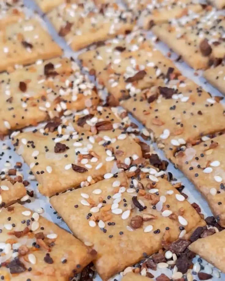 Sourdough Discard Crackers