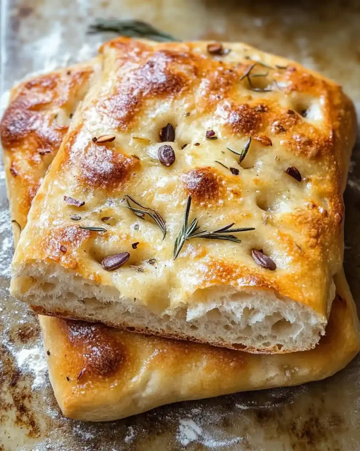 Sourdough Focaccia Bread Recipe