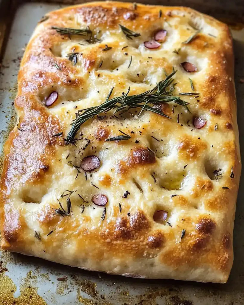 Sourdough Focaccia Bread Recipe