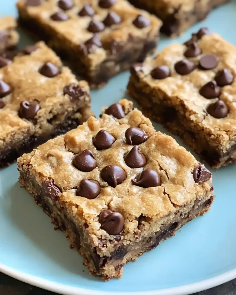 Easy Gluten-Free Chocolate Chip Cookie Bars