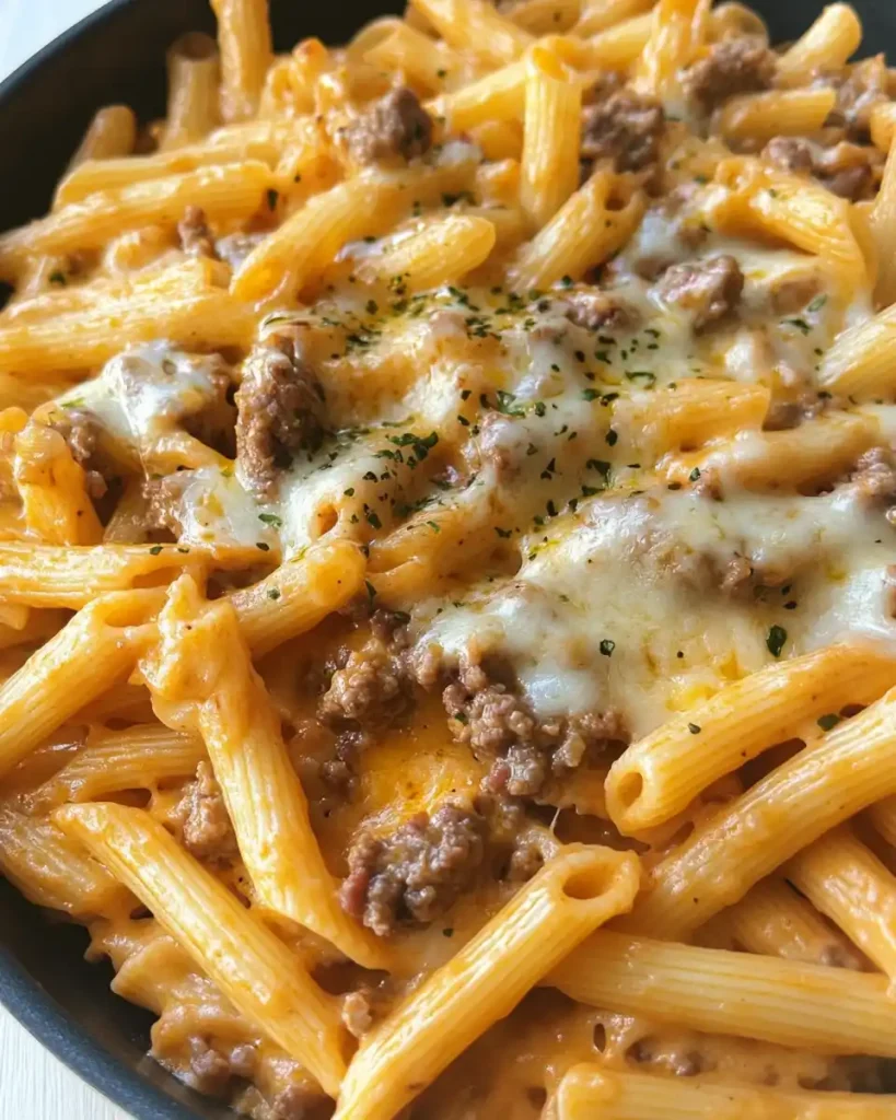 Gluten-Free Cheeseburger Pasta