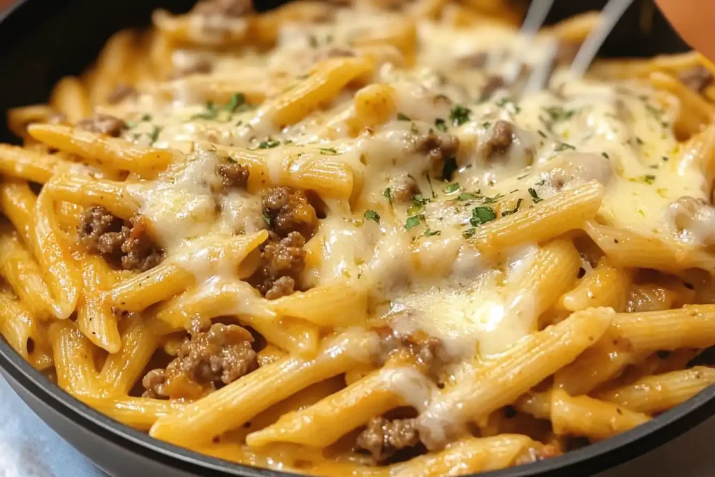 Gluten-Free Cheeseburger Pasta Recipe