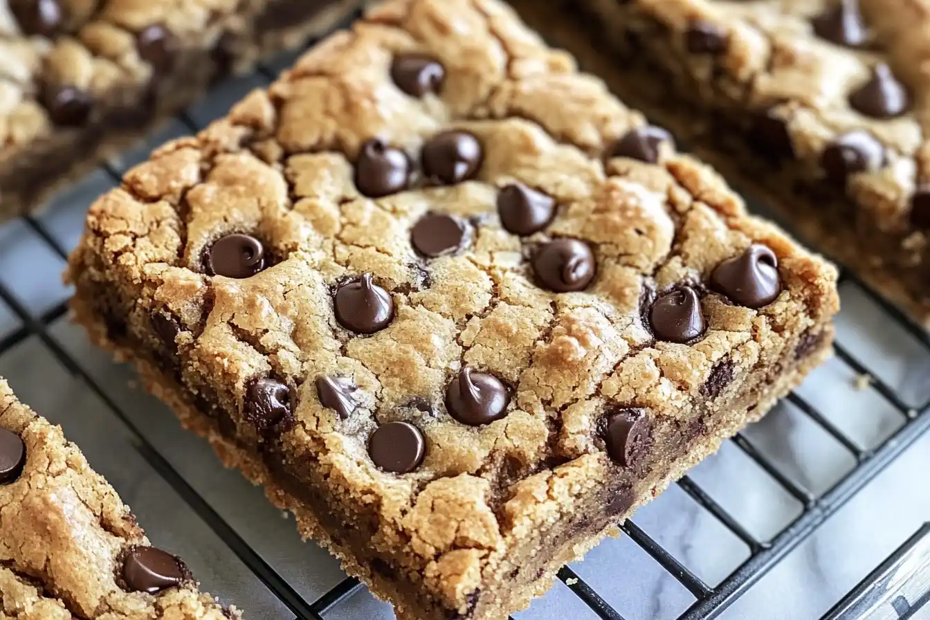 Gluten-Free Chocolate Chip Cookie Bars Recipe