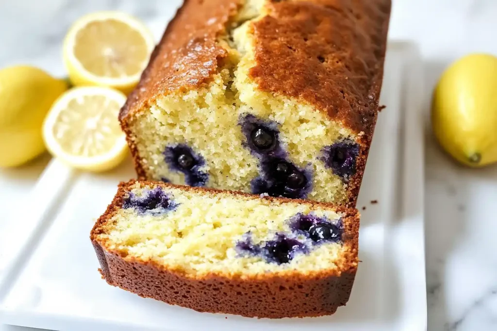 Gluten-Free Lemon Blueberry Bread