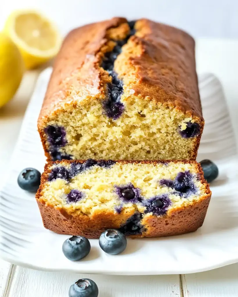 Gluten-Free Lemon Blueberry Bread Recipe