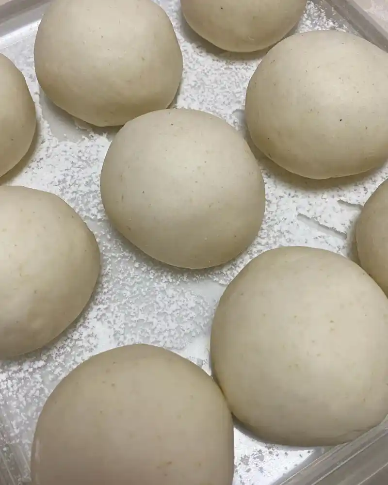 Sourdough Garlic Naan Bread