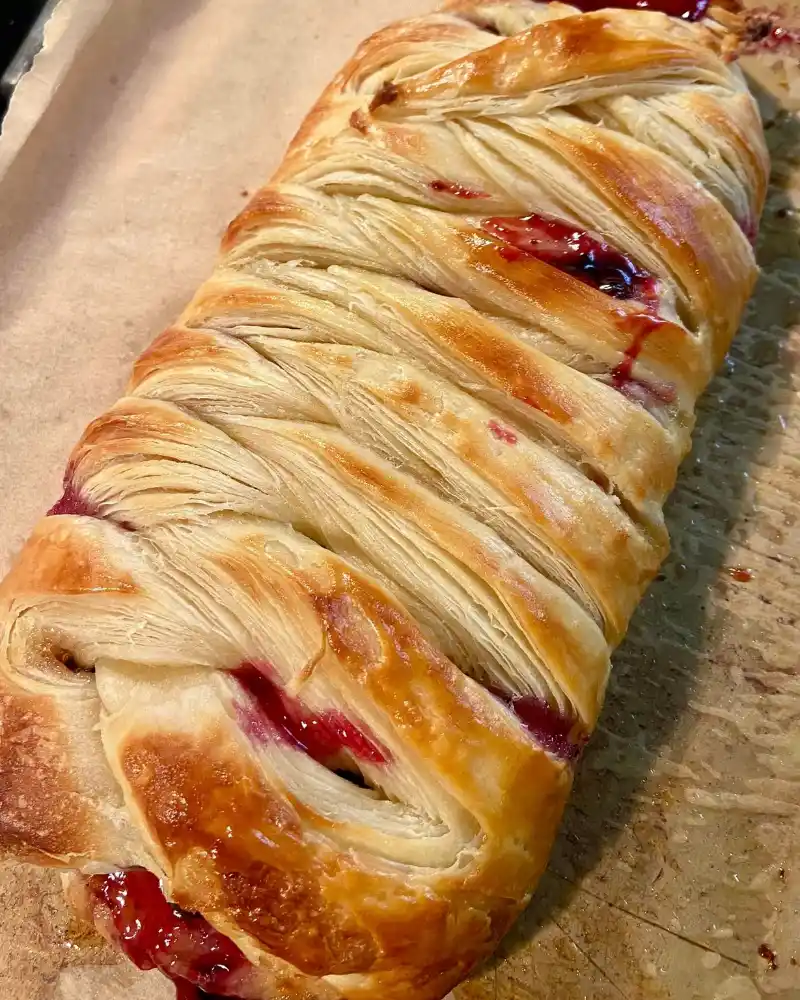 Easy Sourdough Pastry Braid Recipe