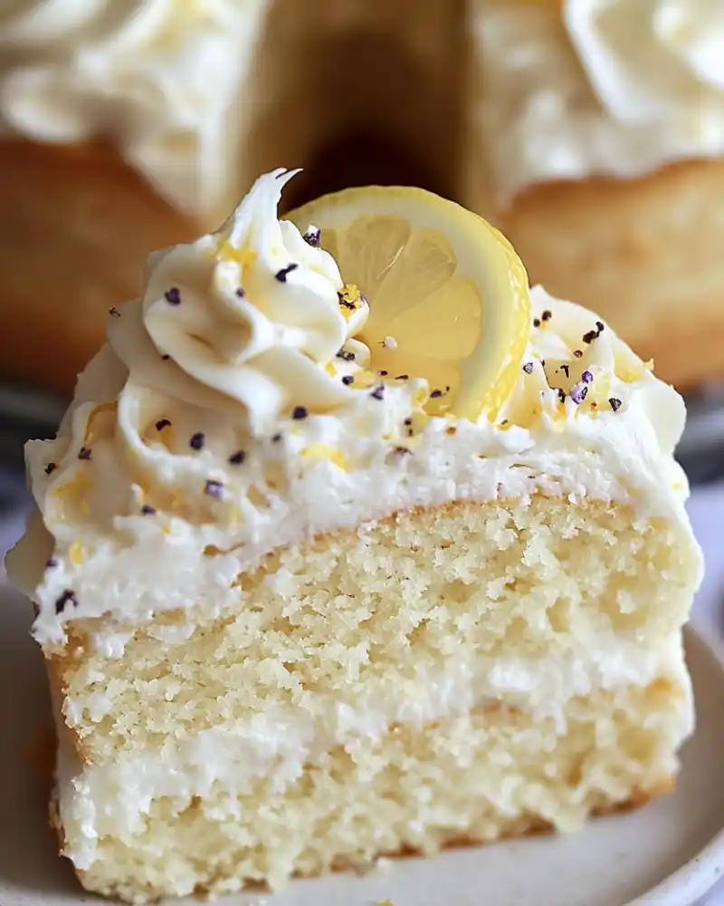 Sourdough Discard Lemon Cake Recipe
