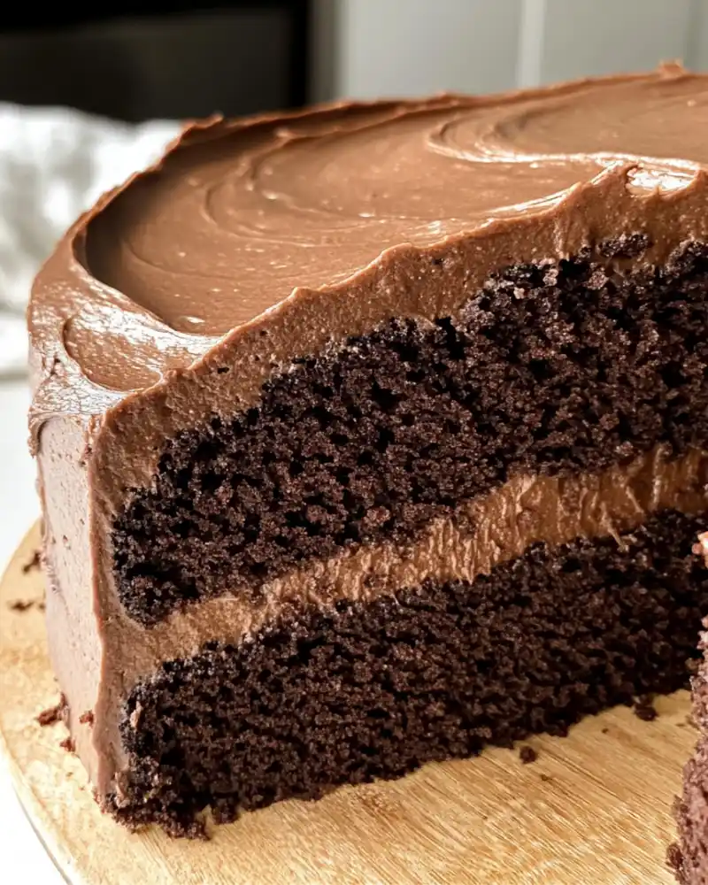 Sourdough Discard Chocolate Cake