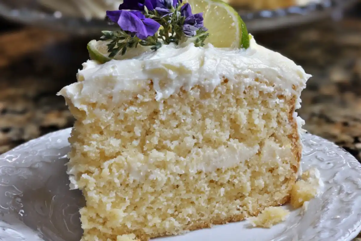 Sourdough Lemon Cake Recipe with Lemon Buttercream Frosting