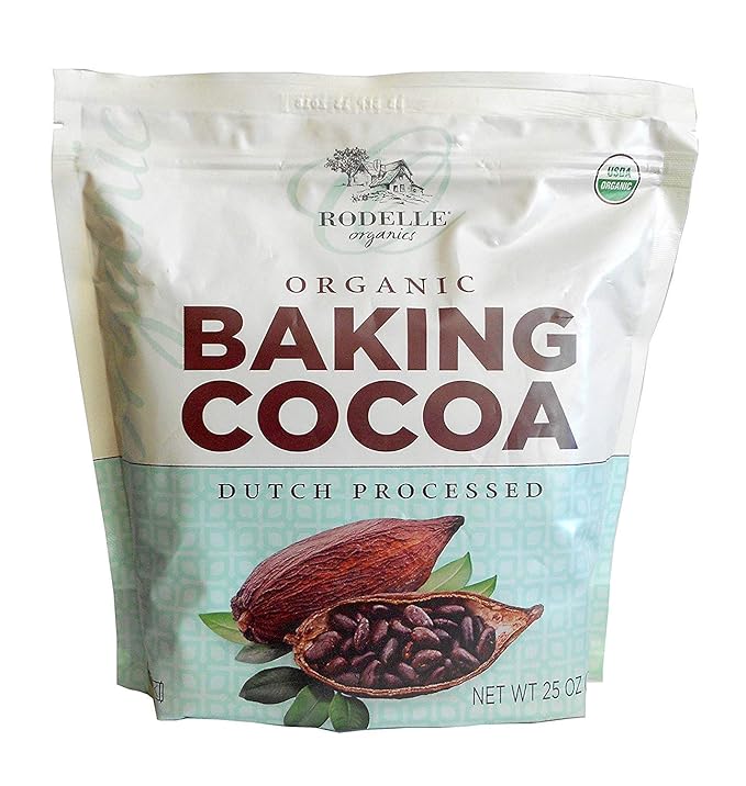 Rodelle Organic Baking Cocoa Powder Dutch Processed 25 Oz.