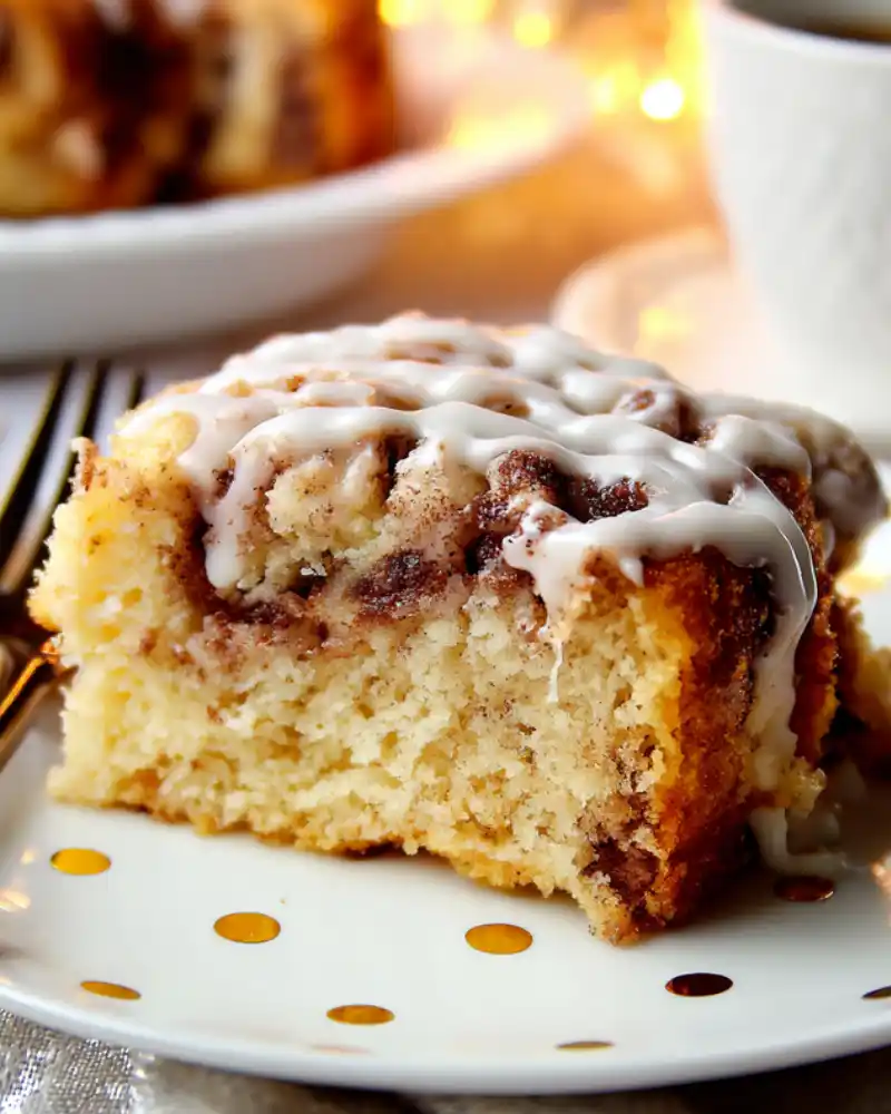 gluten free cinnamon roll cake 