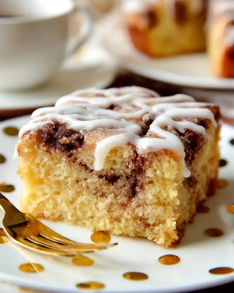 Gluten Free Cinnamon Roll Cake