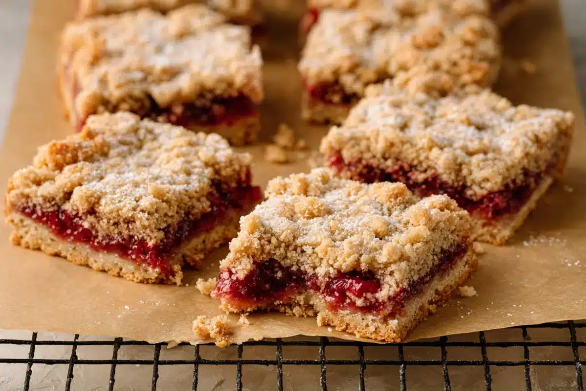 Gluten-Free Raspberry Crumble Bars