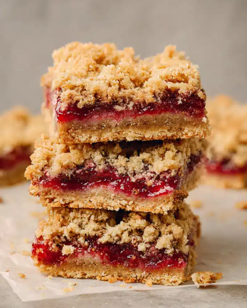 Gluten-Free Raspberry Crumble Bars