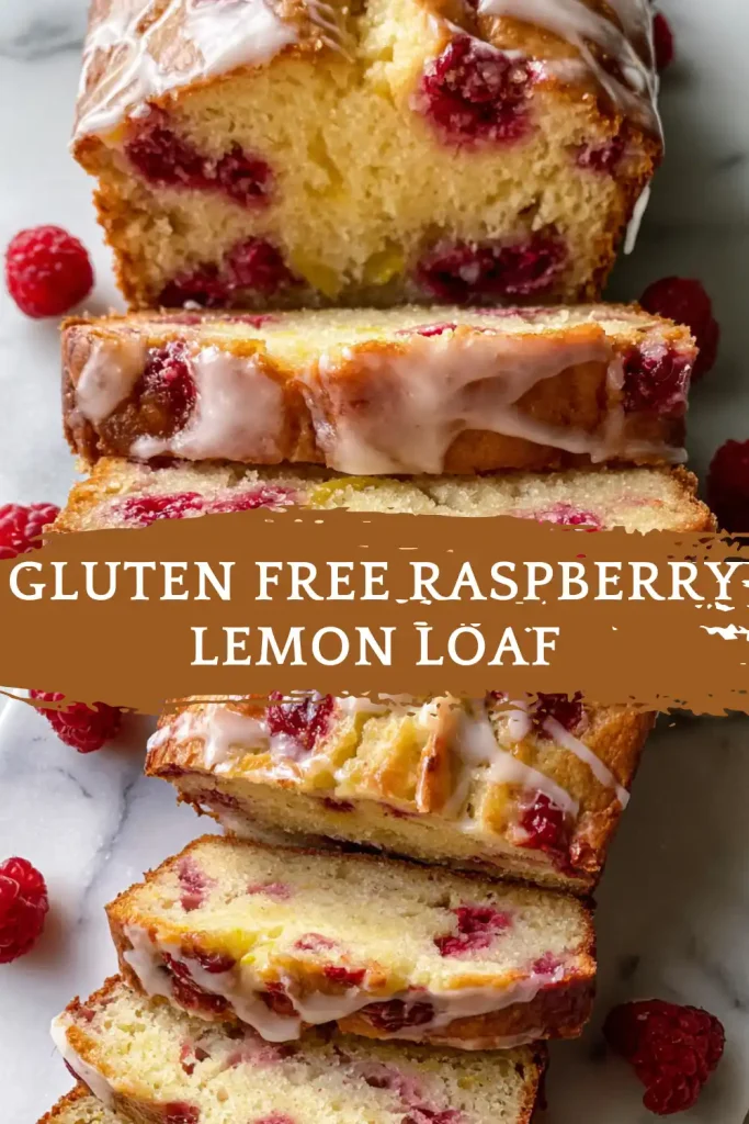 Gluten Free Raspberry Lemon Loaf
