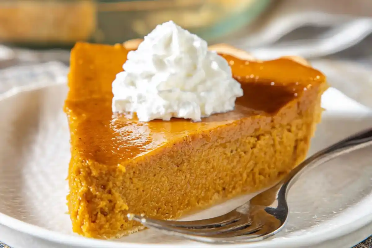 Gluten Free Crustless Pumpkin Pie
