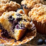 Gluten Free Blueberry Streusel Muffins