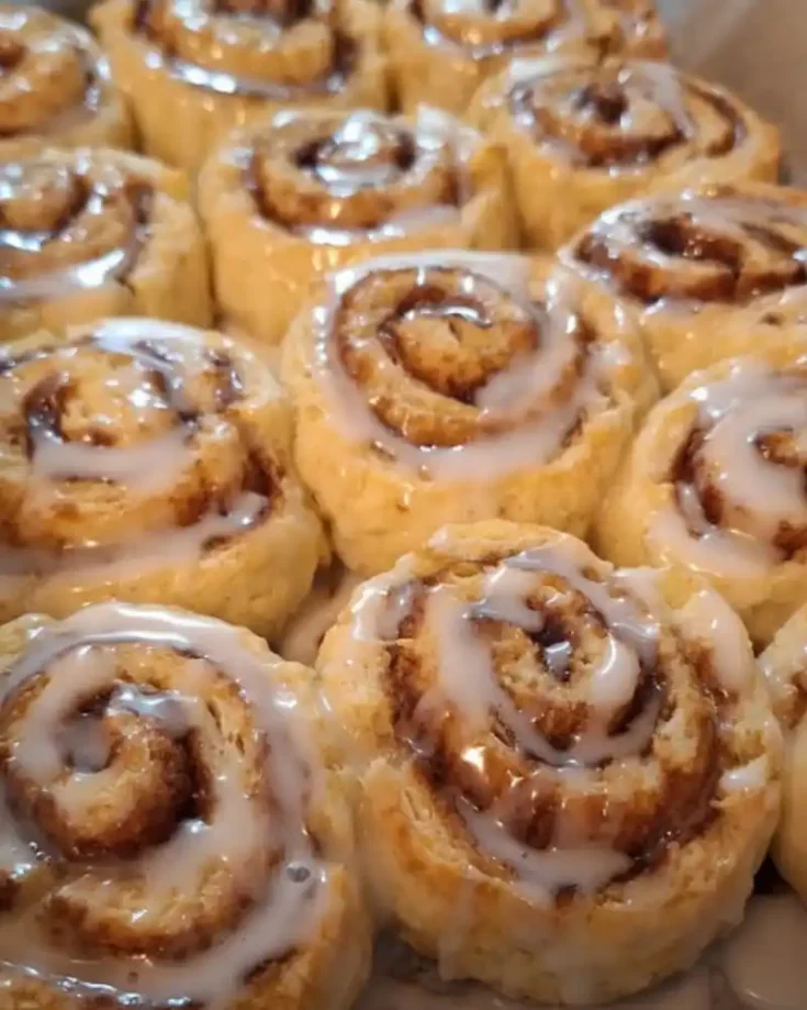Soft gluten-free cinnamon rolls fresh out of the oven