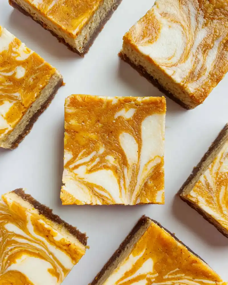 gluten-free pumpkin cheesecake bars