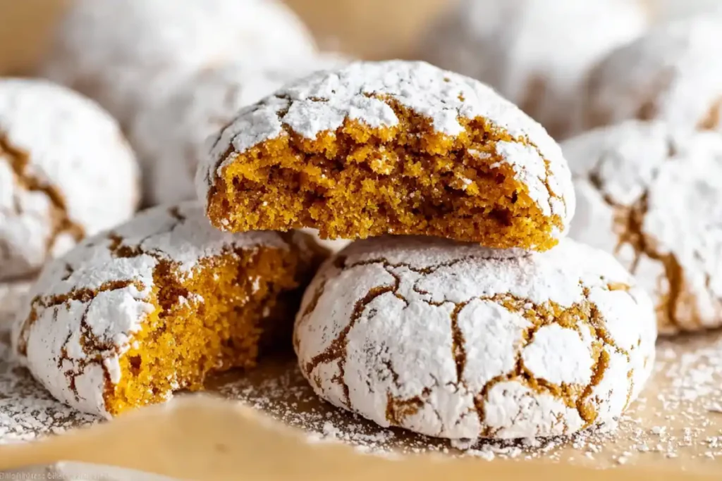 Gluten Free Gingerbread Crinkle Cookies