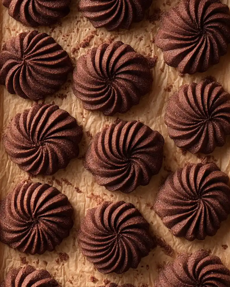 Gluten-free chocolate butter cookies