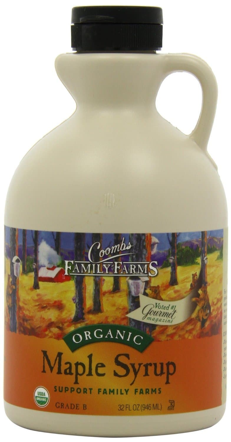 Coombs Family Farms Maple Syrup, Organic, Grade A, Dark Color, Robust Taste, 32 Fl Oz