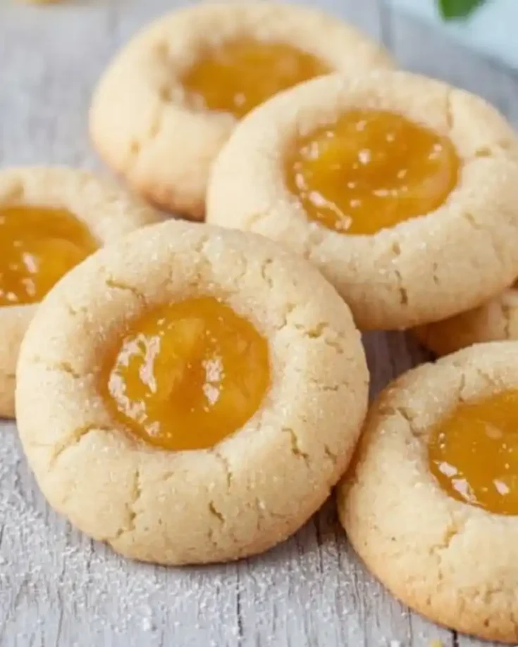Gluten-Free Lemon Curd Cookies