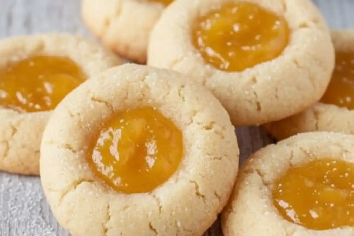 Gluten-Free Lemon Curd Cookies