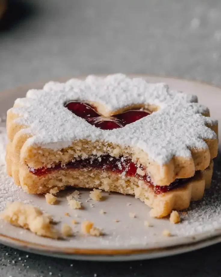 Gluten-Free Linzer Cookies