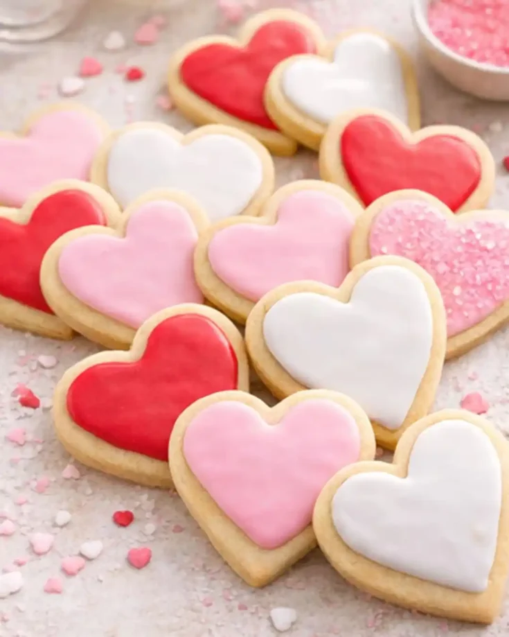 Gluten-Free Valentine's Day Sugar Cookies