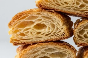 Easy Gluten-Free Puff Pastry baked tall and flaky