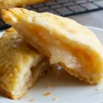 Flaky Gluten-Free Apple Turnovers with golden crust and apple filling