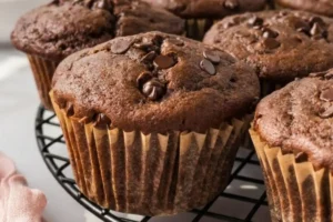 Gluten-Free Double Chocolate Muffins