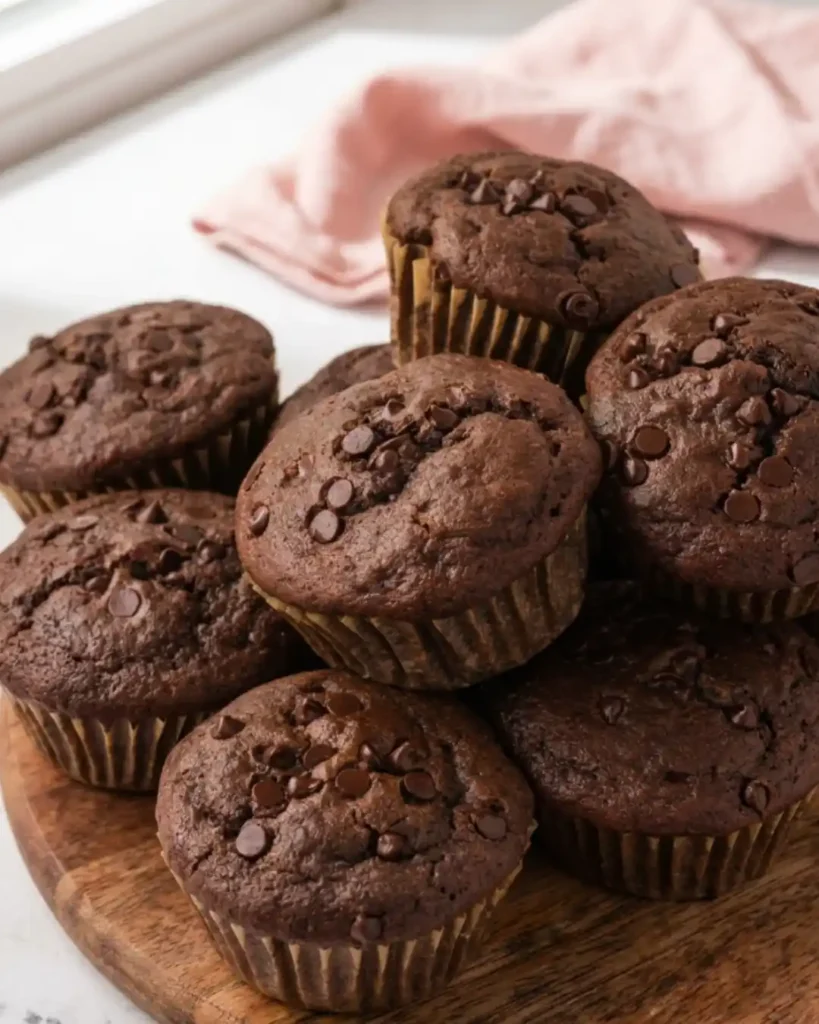 Gluten-Free Double Chocolate Muffins
