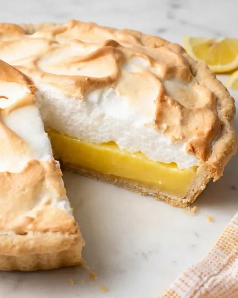gluten-free lemon meringue pie