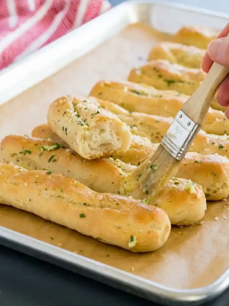 Soft and Buttery Gluten-Free Garlic Breadsticks
