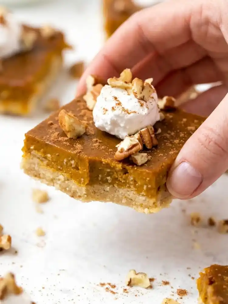 Gluten-Free Pumpkin Pie Bars