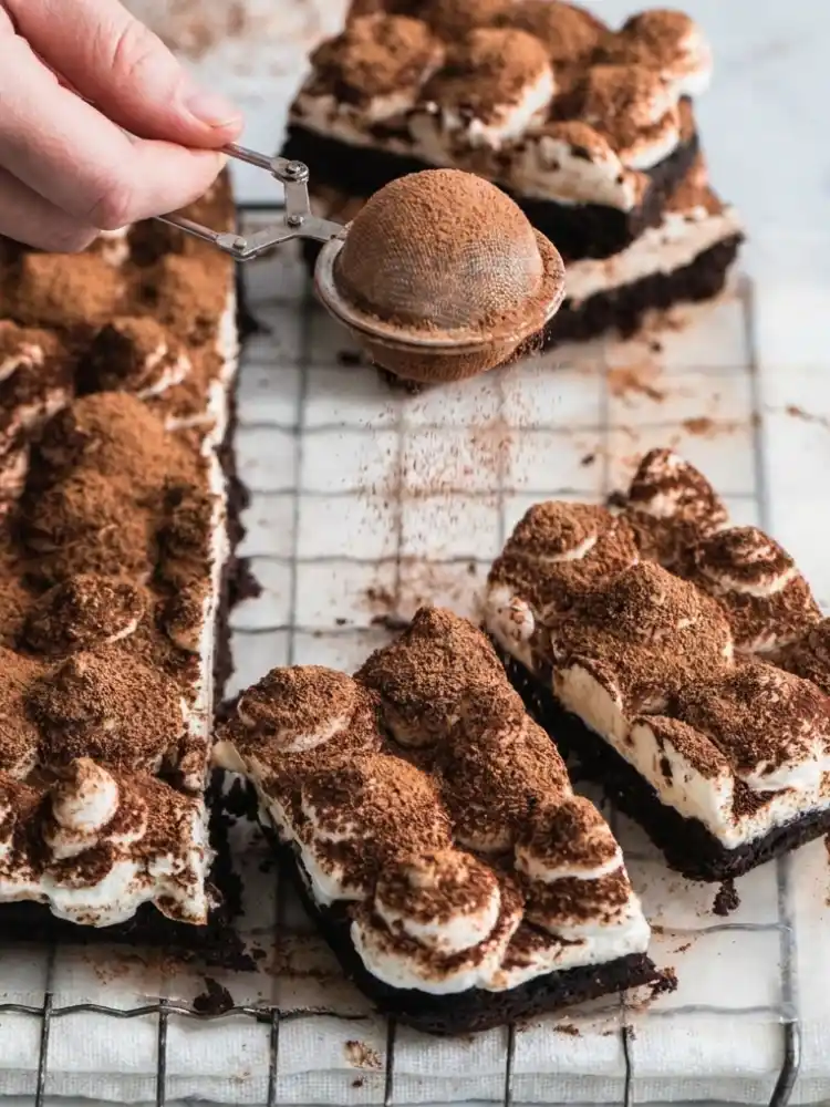 Gluten-Free Tiramisu Brownies