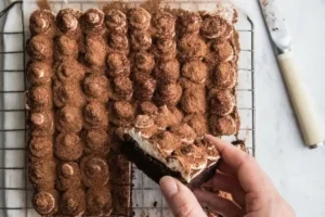 Gluten-Free Tiramisu Brownies